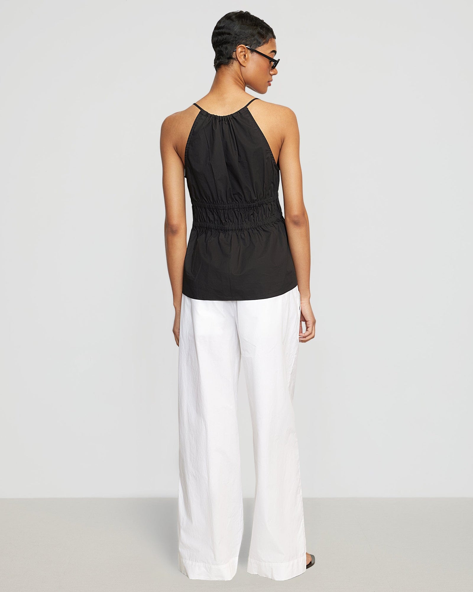 Simone | Blake Pleated Wide Leg Pant in Size Small