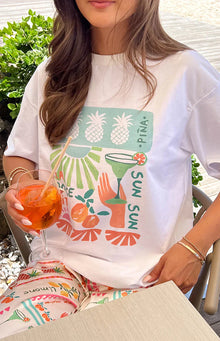 Jaz Tee | Dolce Vita Print