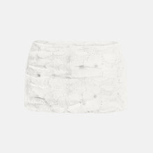 OW Collection JOSEFINA Mini Skirt Skirt 001 - White