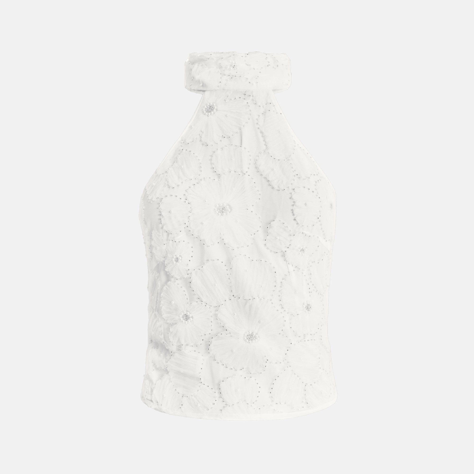 OW Collection JOSEFINA Top Top 001 - White
