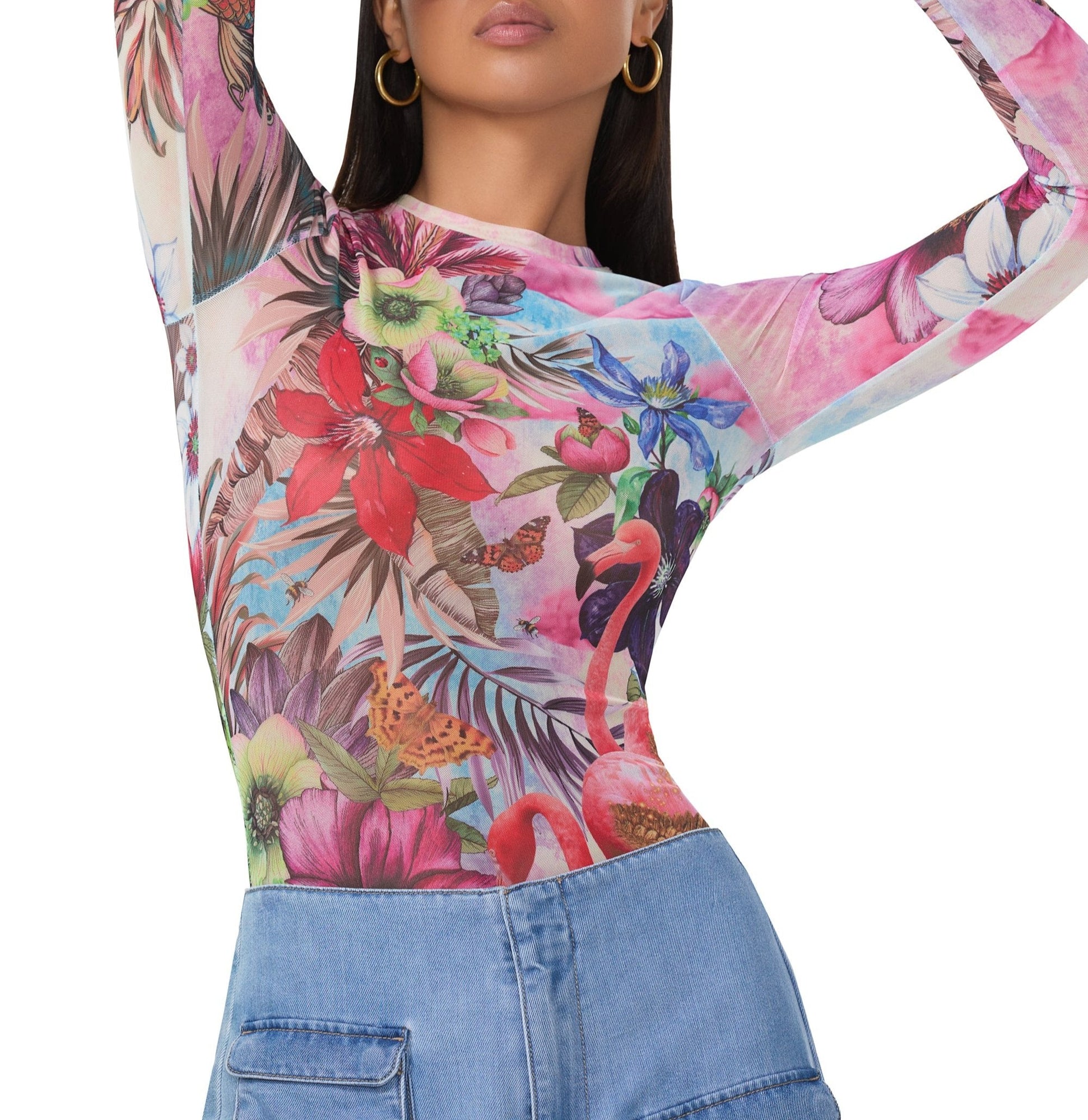 Kaylee Top | Placed Tropical