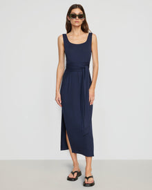 Renée | Kelis Tie-Waist Maxi Dress in Size Small