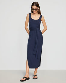 Renée | Kelis Tie-Waist Maxi Dress in Size Small