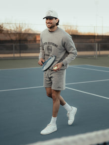 Mens | Sport Classic-Fit Club Sweatshort | Heather Grey