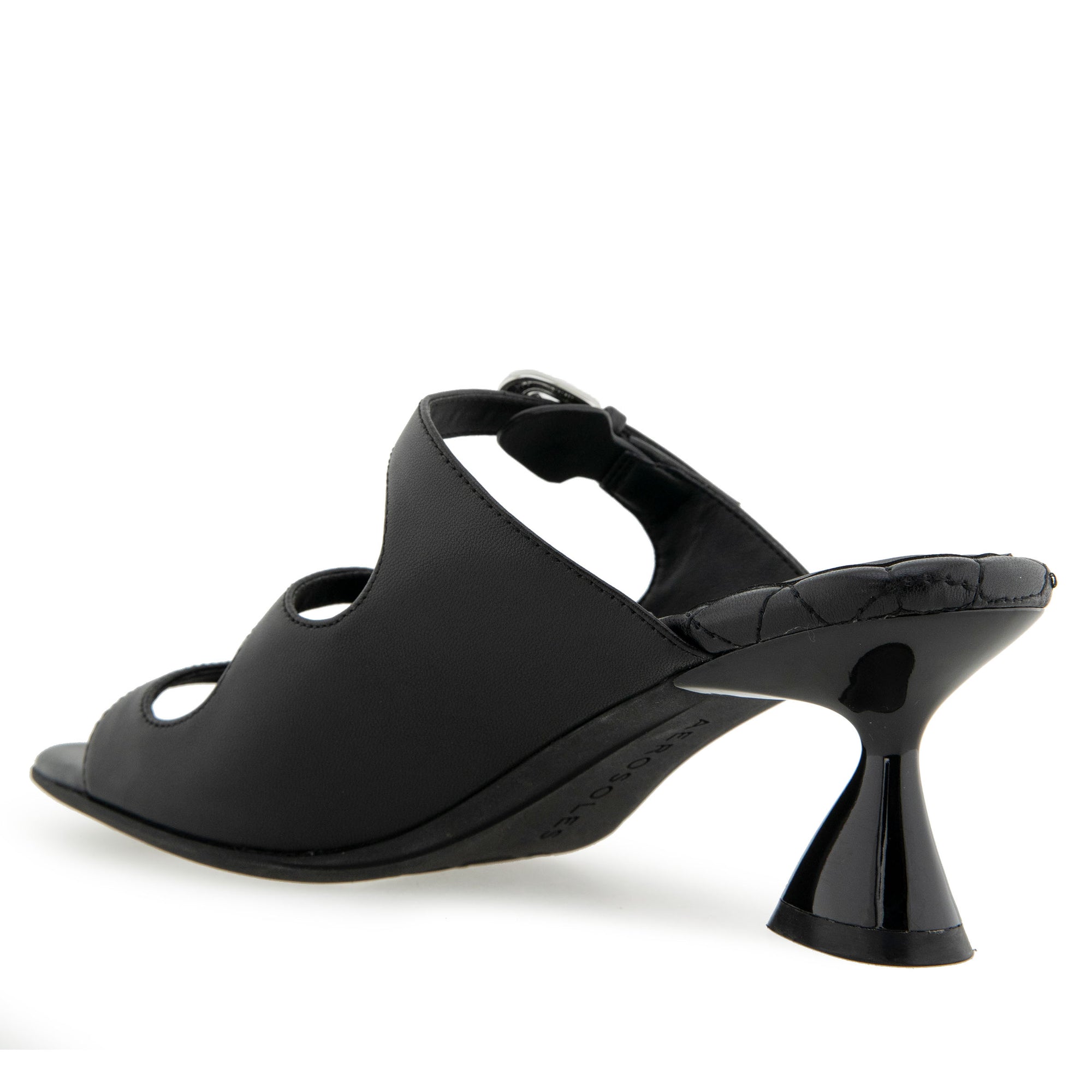 Jenna Sandal Dress Sculpted | Black Leather