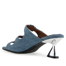 Jenna Sandal Dress Sculpted | Blue Jean Denim Suede