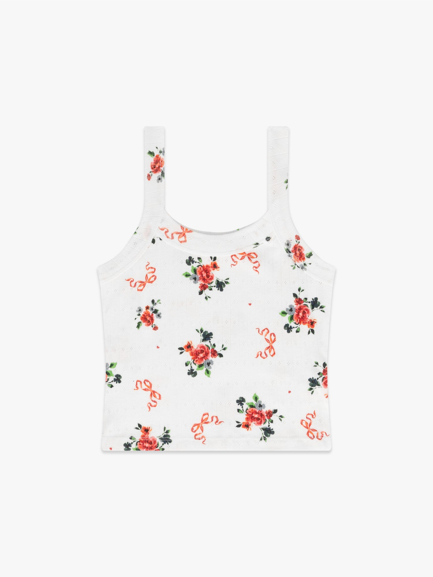 Harley Pointelle Tank | Pointelle Bouquet