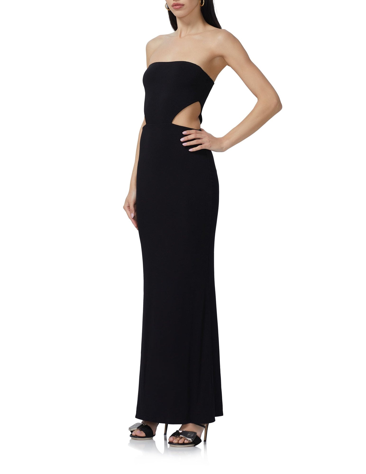 Livia Maxi Dress | Noir