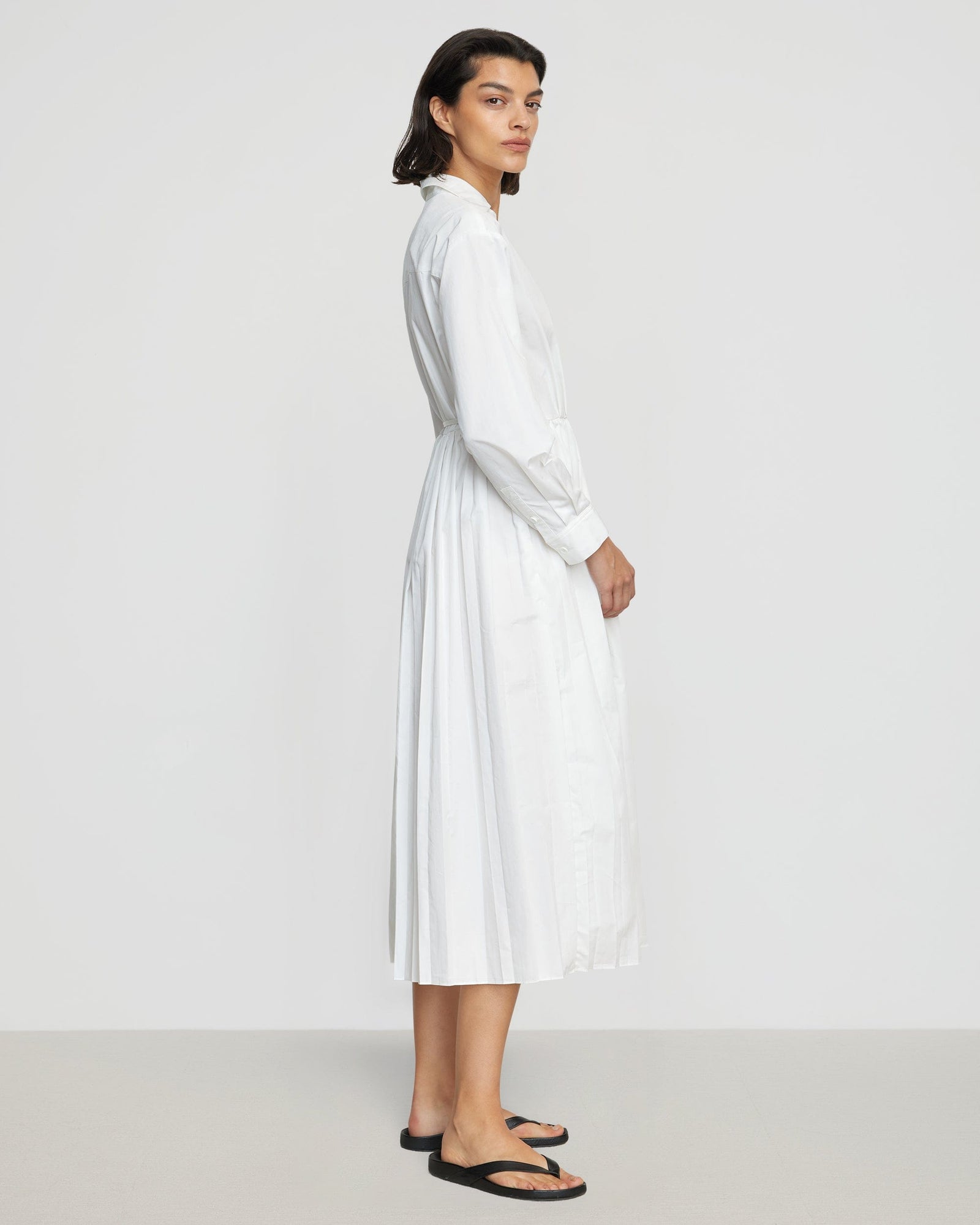 Bianca | Lys Pleated-Skirt Wrap Dress in Size Small