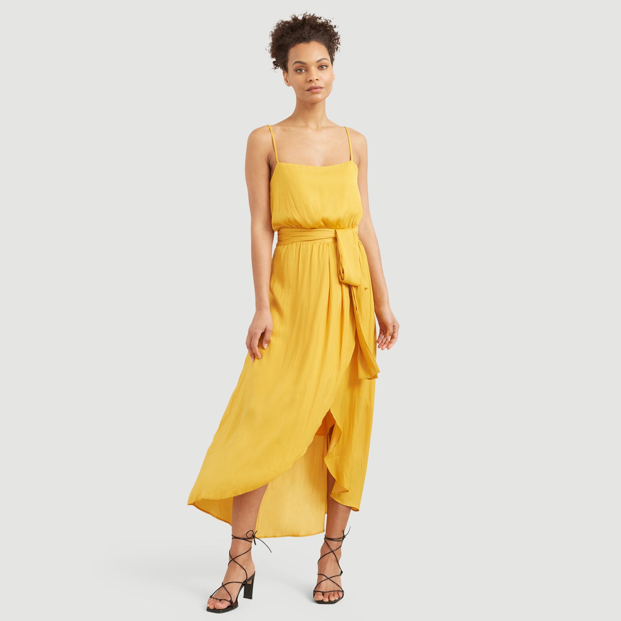 Mila Layered Tank Dress | Marigold