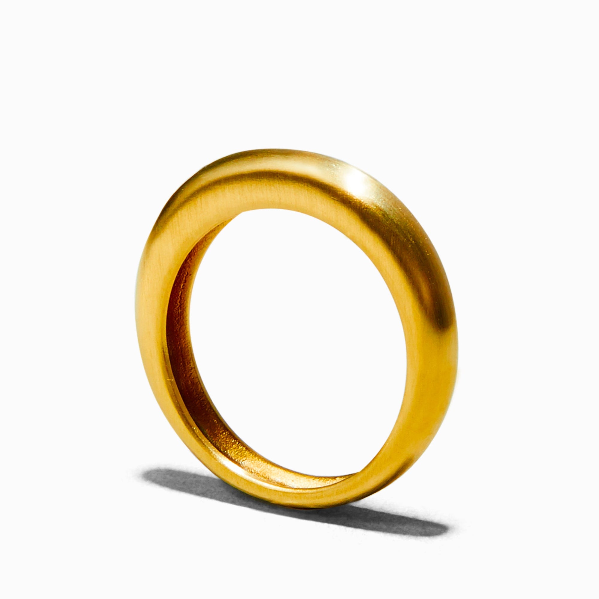 Cassini Ring - Satin Finish | 18K Gold Plated