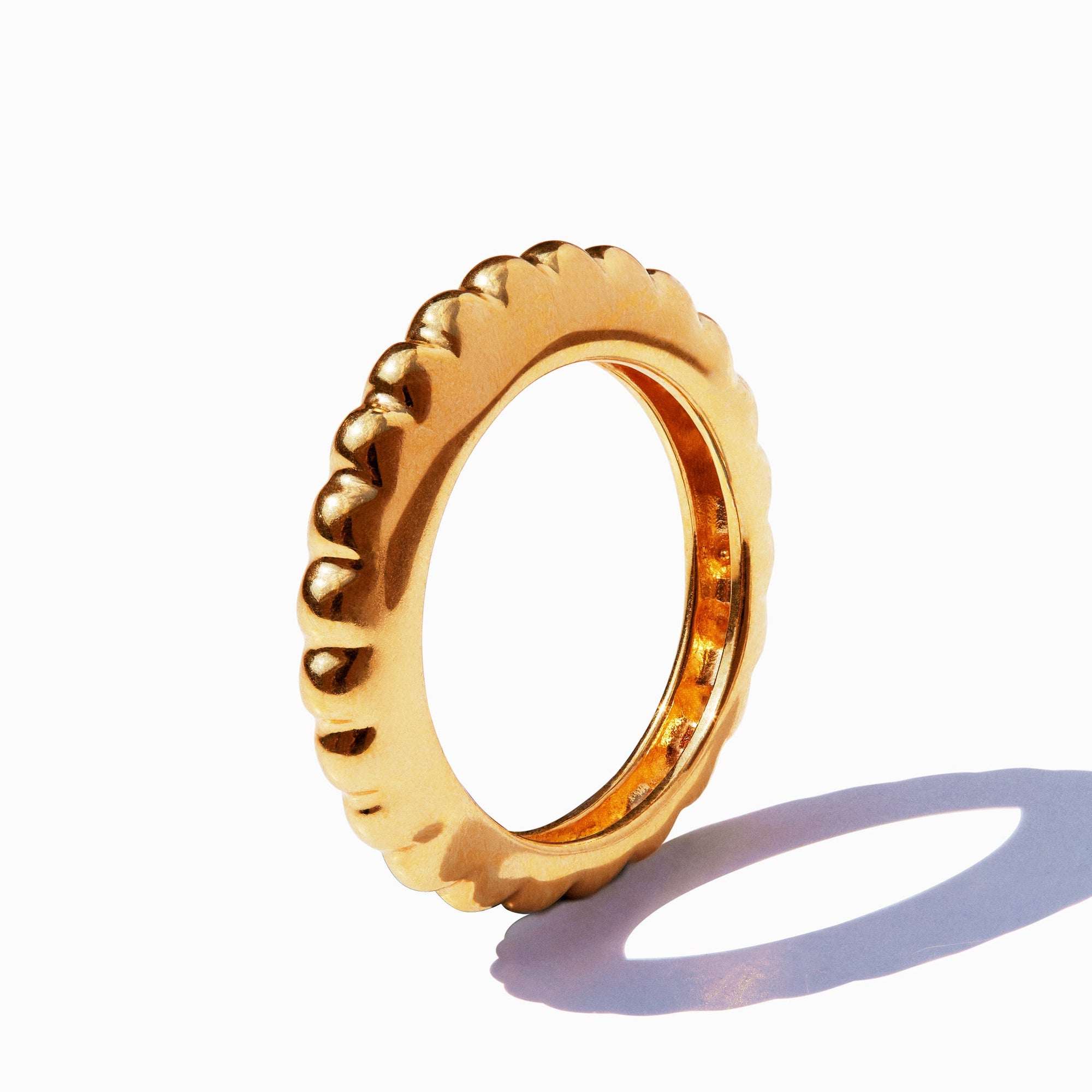 Coil Ring - High Polish | 18K Gold Plated