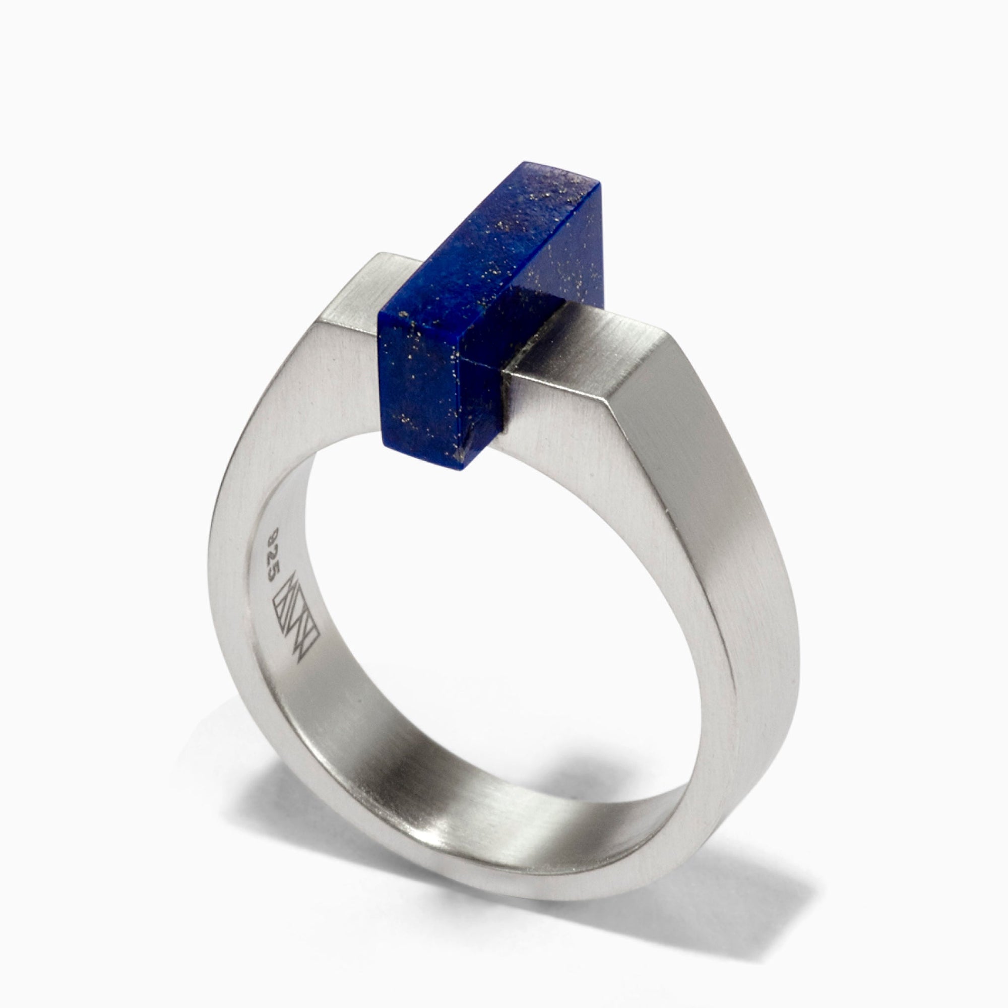 Ford Ring | Sterling Silver | Lapis Lazuli