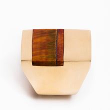 Icarus Ring | Brass | Tiger's Eye