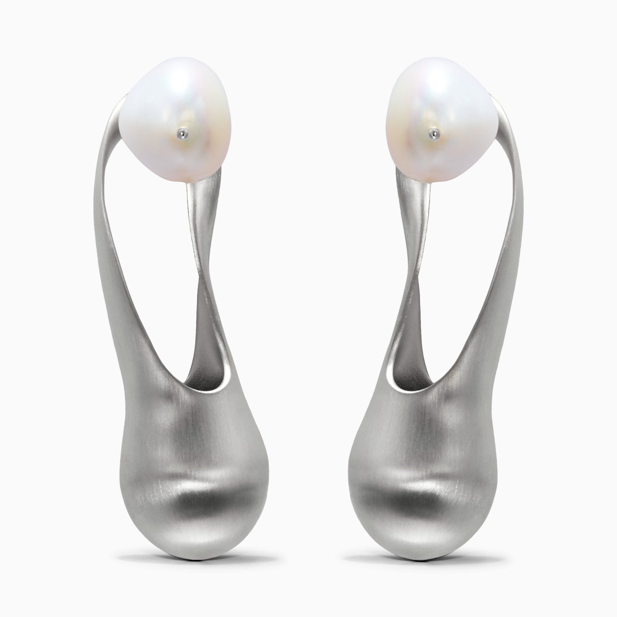 Mother Earrings | Silver | Freshwater Pearls