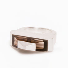 Pris Ring | Silver | Smokey Quartz