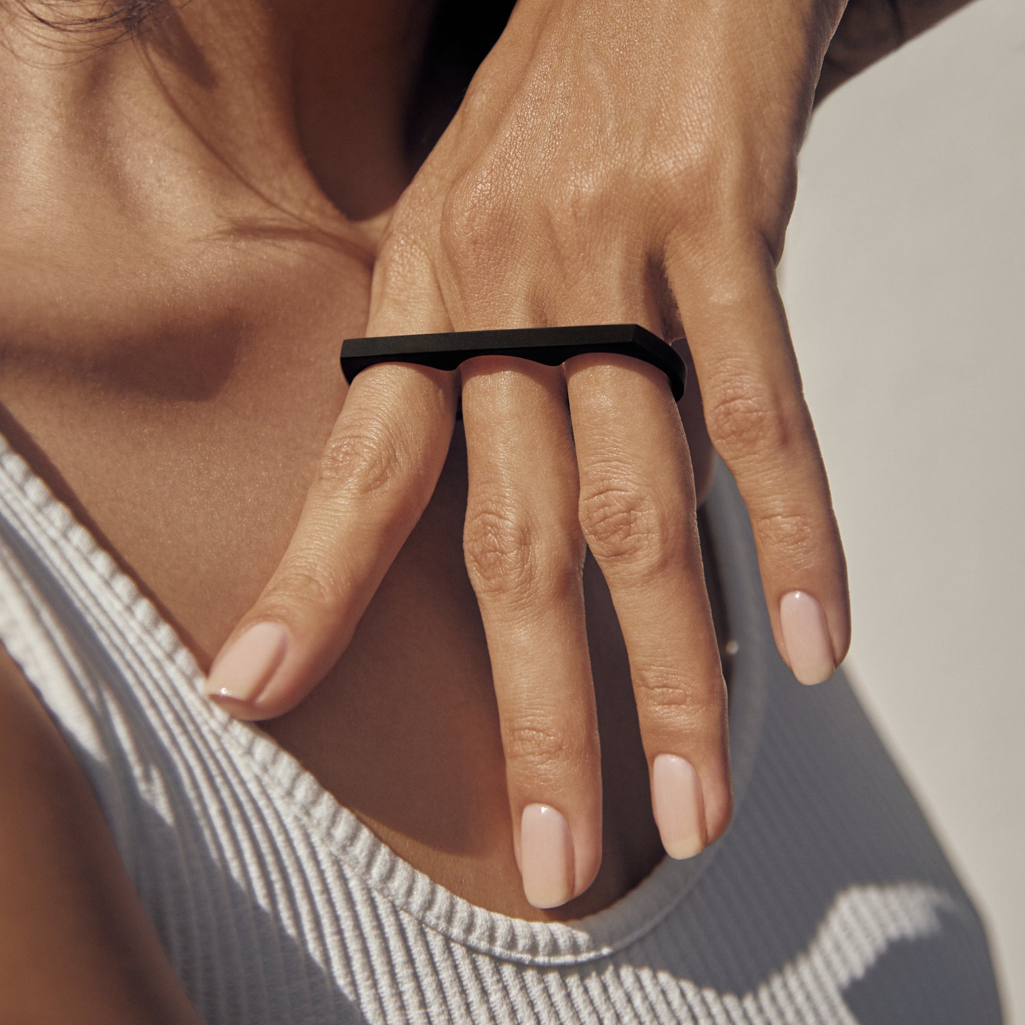 Singular Ring | Brass | Matte Black