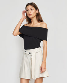 Renée | Nadia Organic Cotton Foldover Top in Size Small