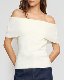 Renée | Nadia Organic Cotton Foldover Top in Size Small