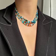 Jaipur Jazz Faceted Opal Necklace