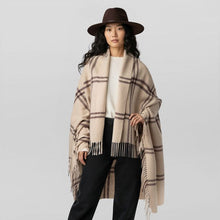 Unisex | Geneva Wrap | Fawn / Maroon