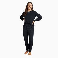 Modal Jersey Pajama Bottom | Black