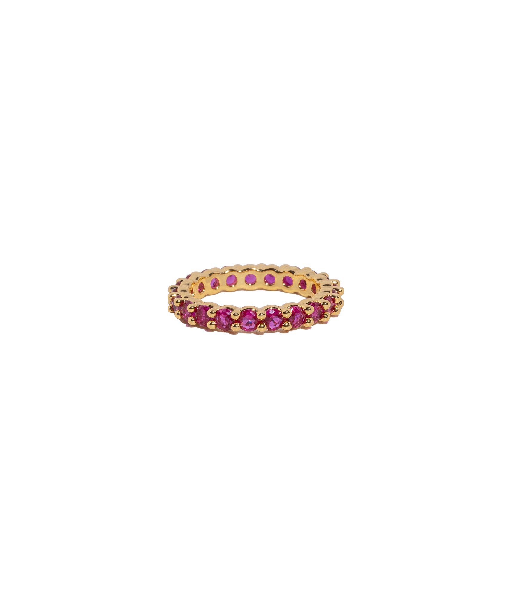 Theo Ring in Fuchsia - Loren Hope