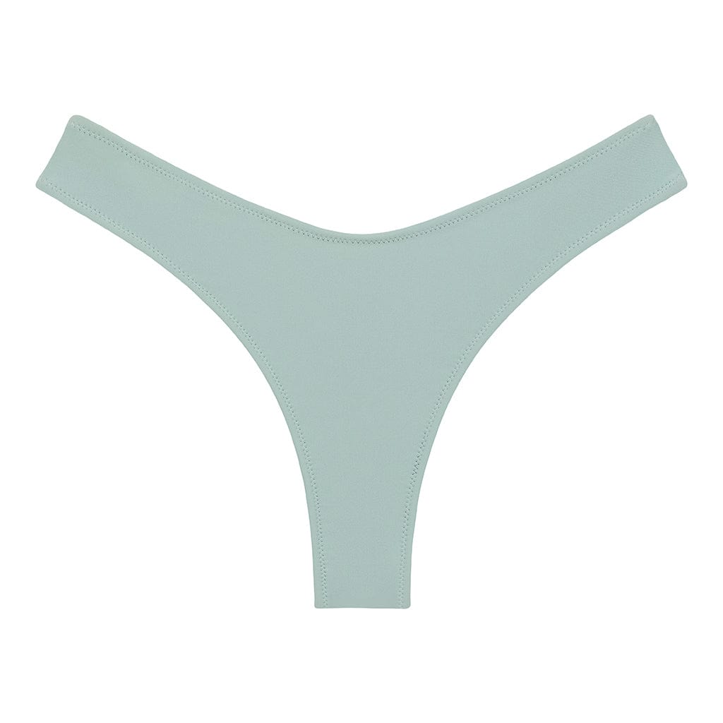 Added Coverage Lulu (Zig-Zag Stitch) Bikini Bottom | Powder Blue