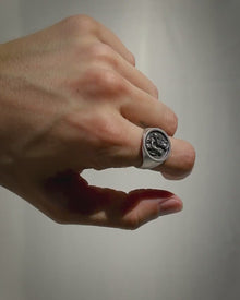 Awe Inspired Rings Achilles Signet Ring