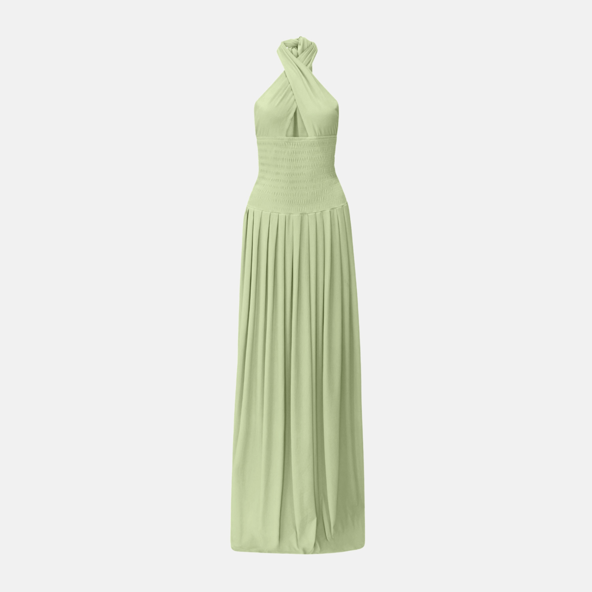 OW Collection RHEA Maxi Dress Dress 238 - Pear Green
