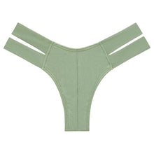 Euro Bikini Bottom | Sage Green Rib