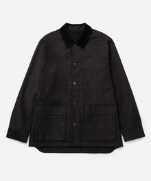 Black | Lido Flannel Lined Chore Coat | Saturdays NYC