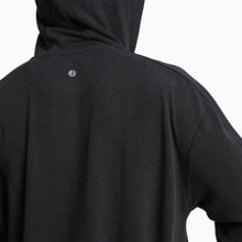 Modal Waffle Spa Robe | Black