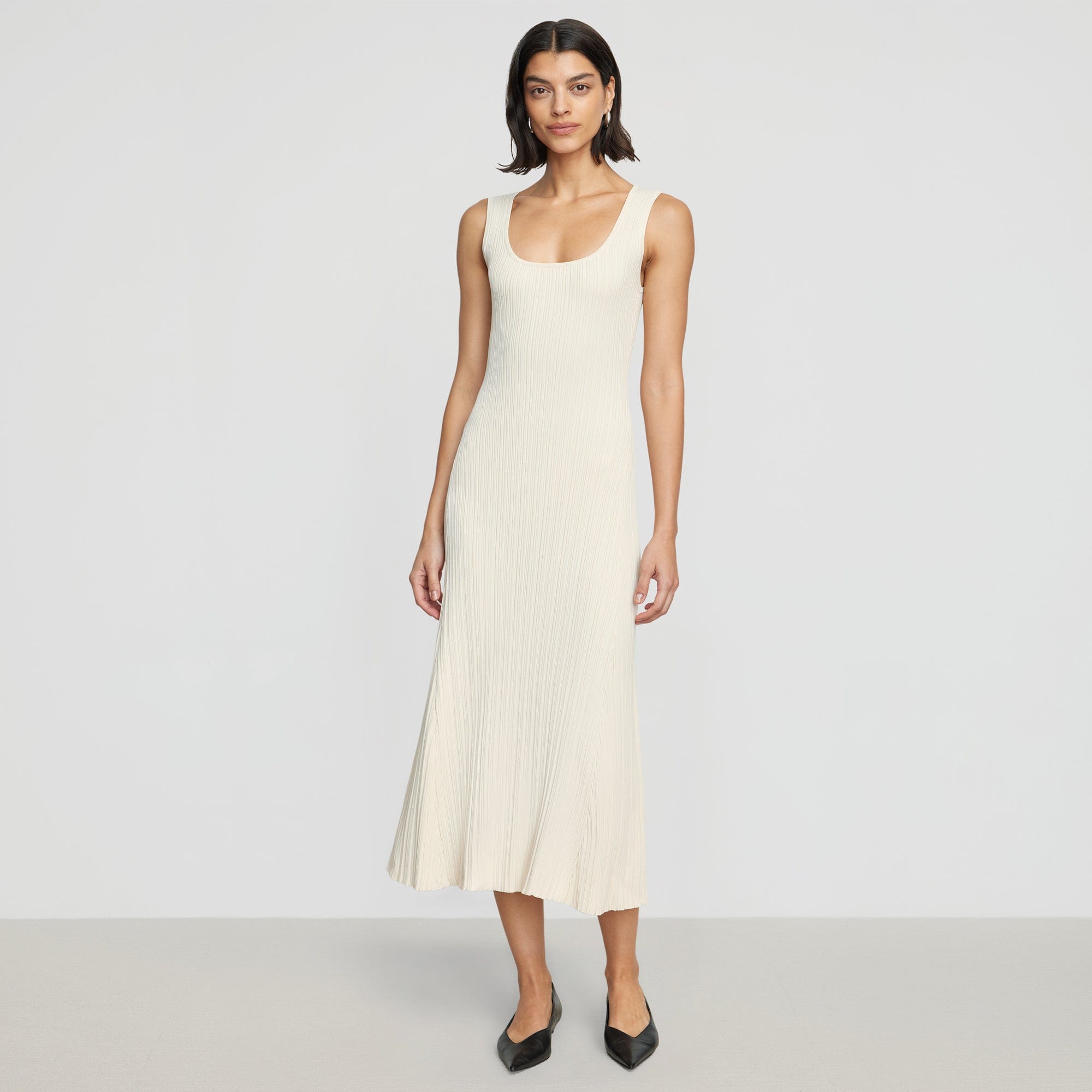 Bianca | Sofia Ribbed Maxi Dress in Size Small