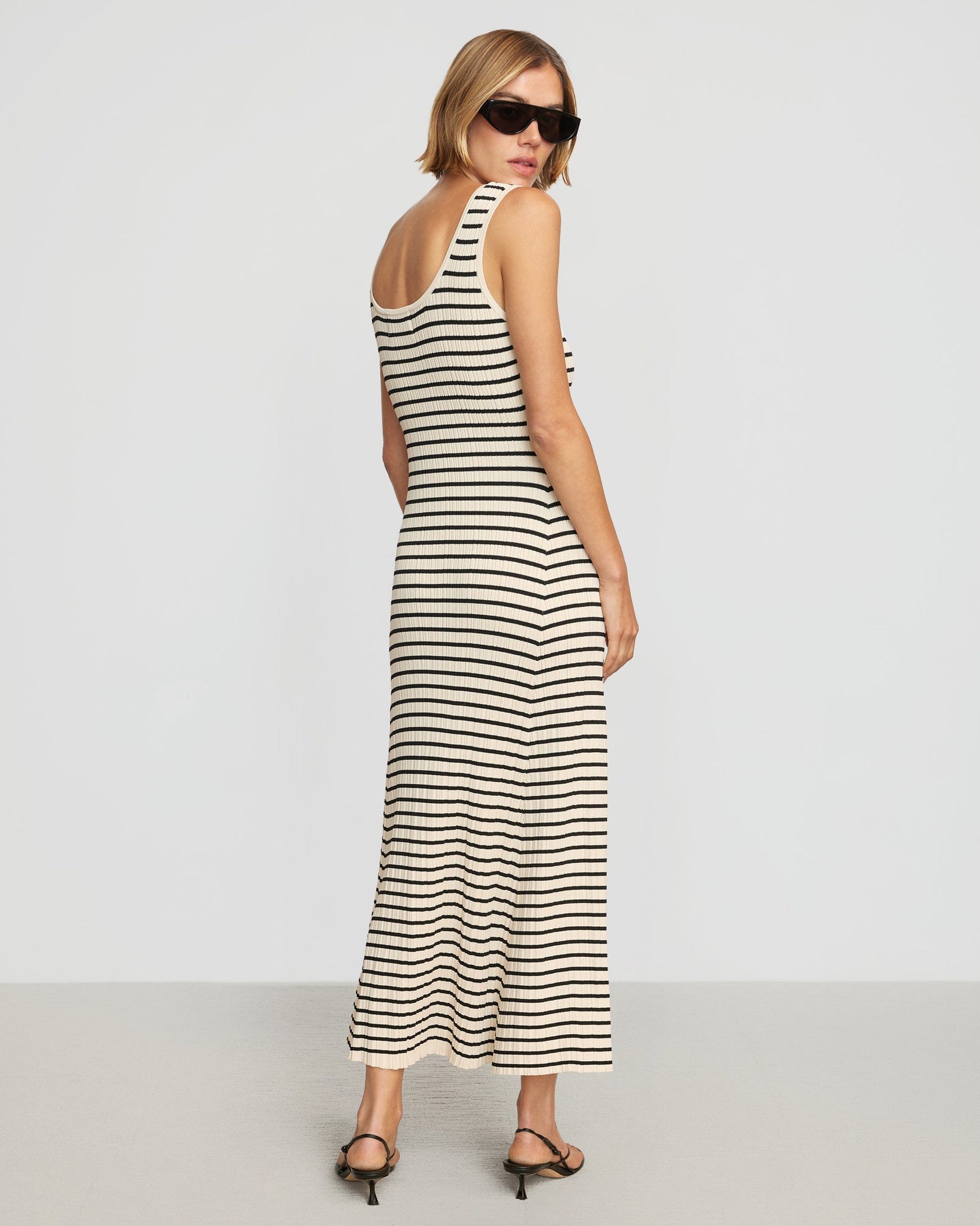 Joanna | Sofia Ribbed Maxi Dress in Size Small