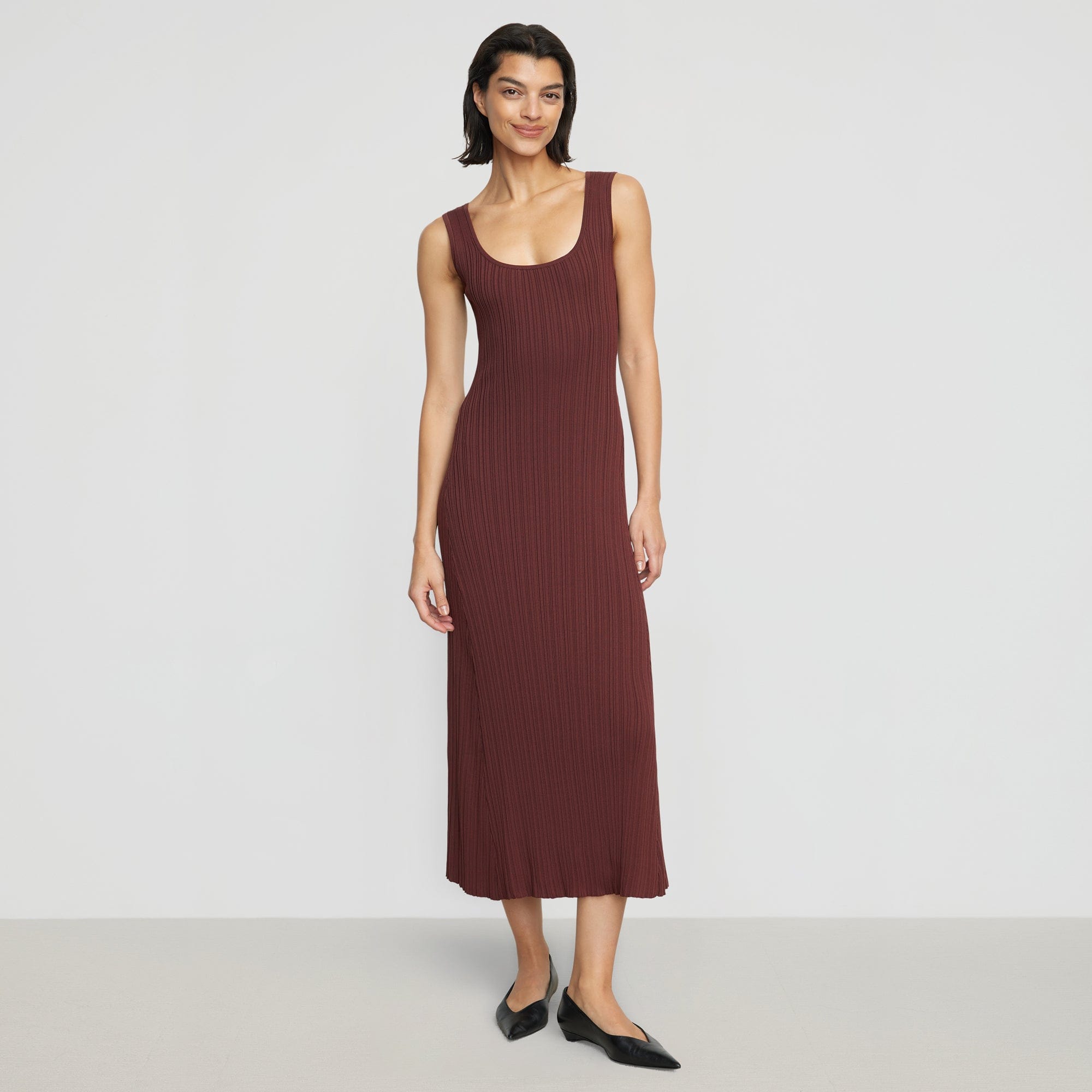 Bianca | Sofia Ribbed Maxi Dress Size Small