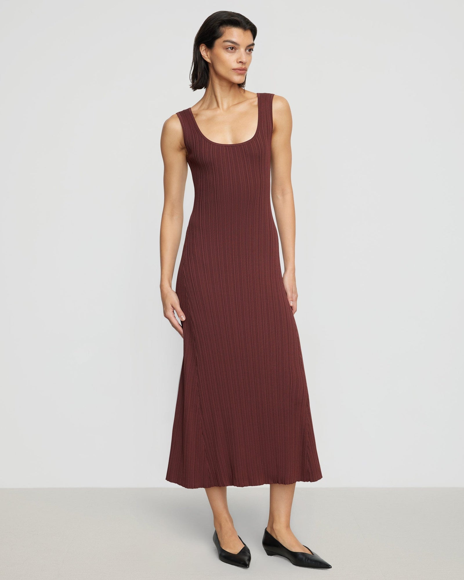 Bianca | Sofia Ribbed Maxi Dress Size Small