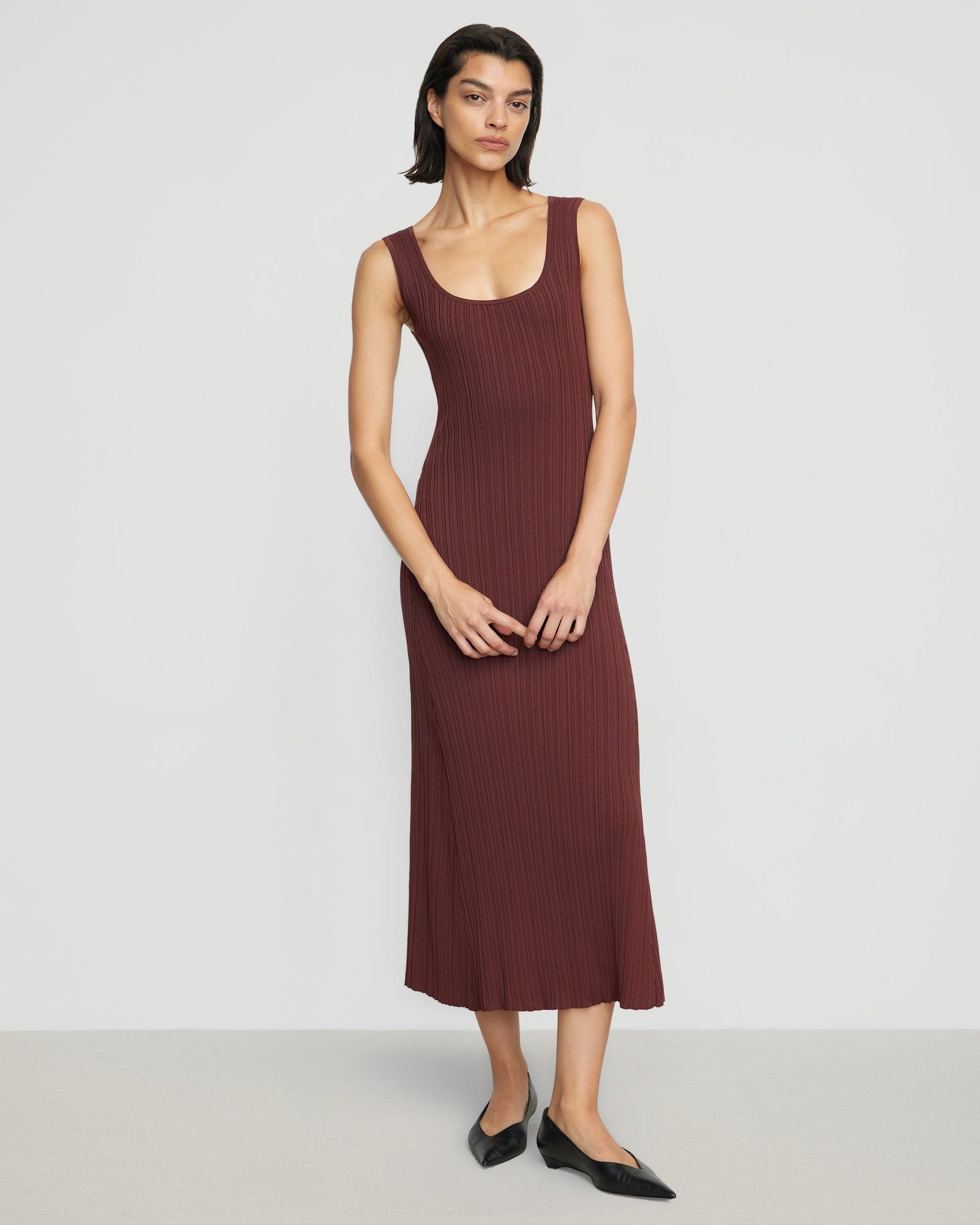 Bianca | Sofia Ribbed Maxi Dress Size Small