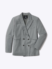 Womens | Soho Relaxed-Fit Blazer | Heather Charcoal