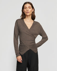 Renée | Tamar Wrap Knit Sweater in Size Small 