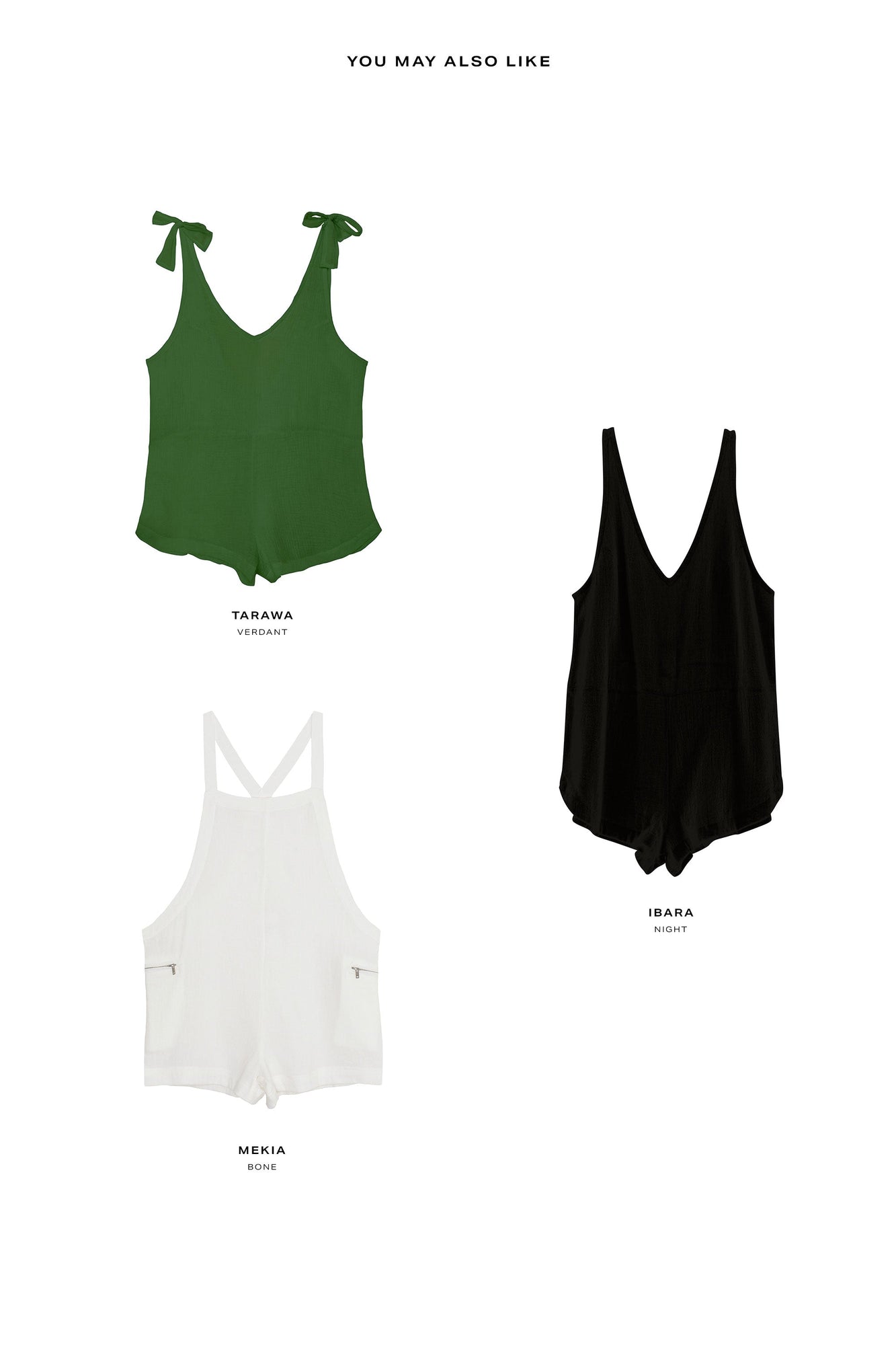 Tarawa Romper | Verdant