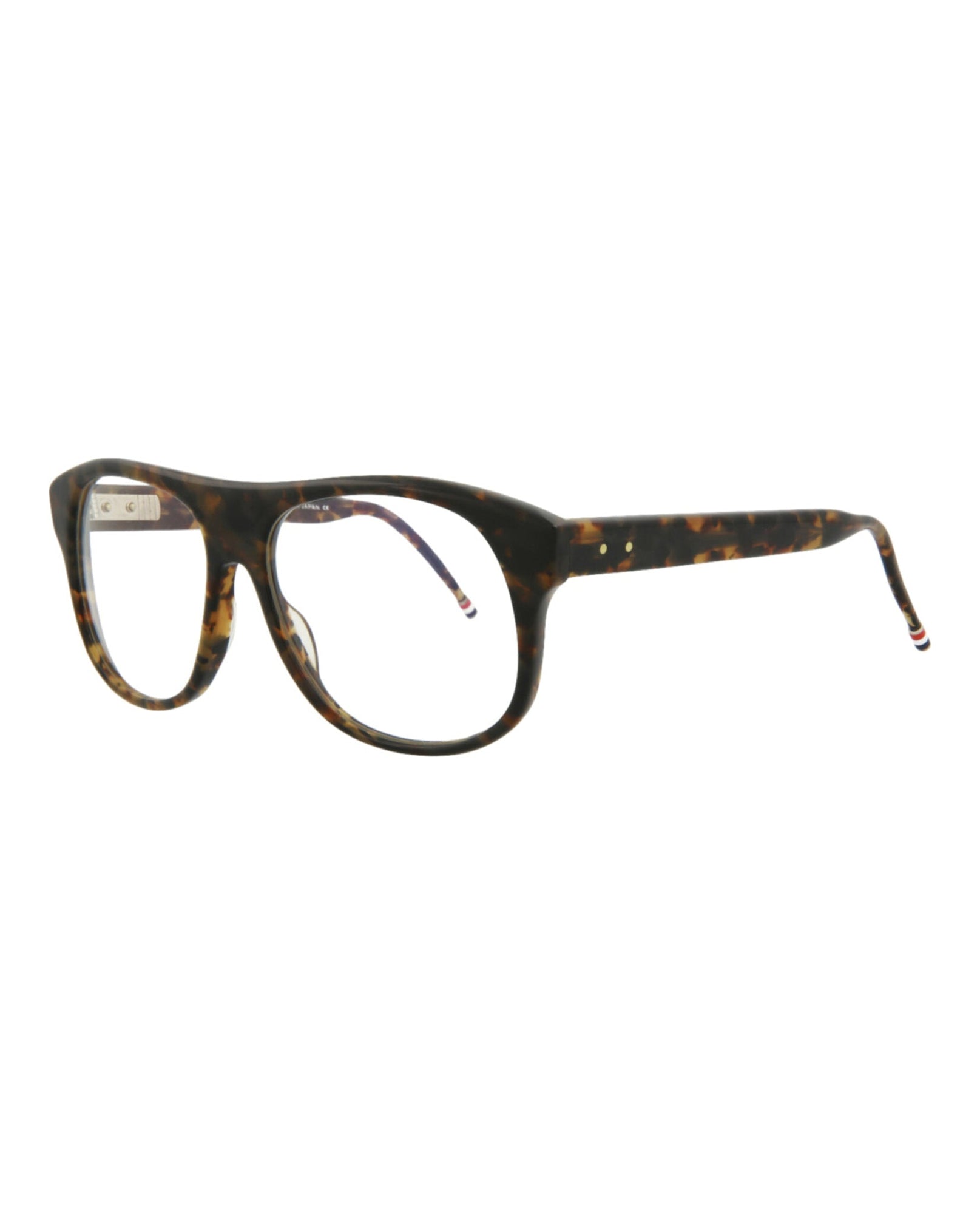 Thom Browne Aviator  Acetate Optical Frames | Tortoise