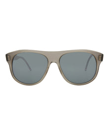 Thom Browne Aviator Acetate Sunglasses | Grey