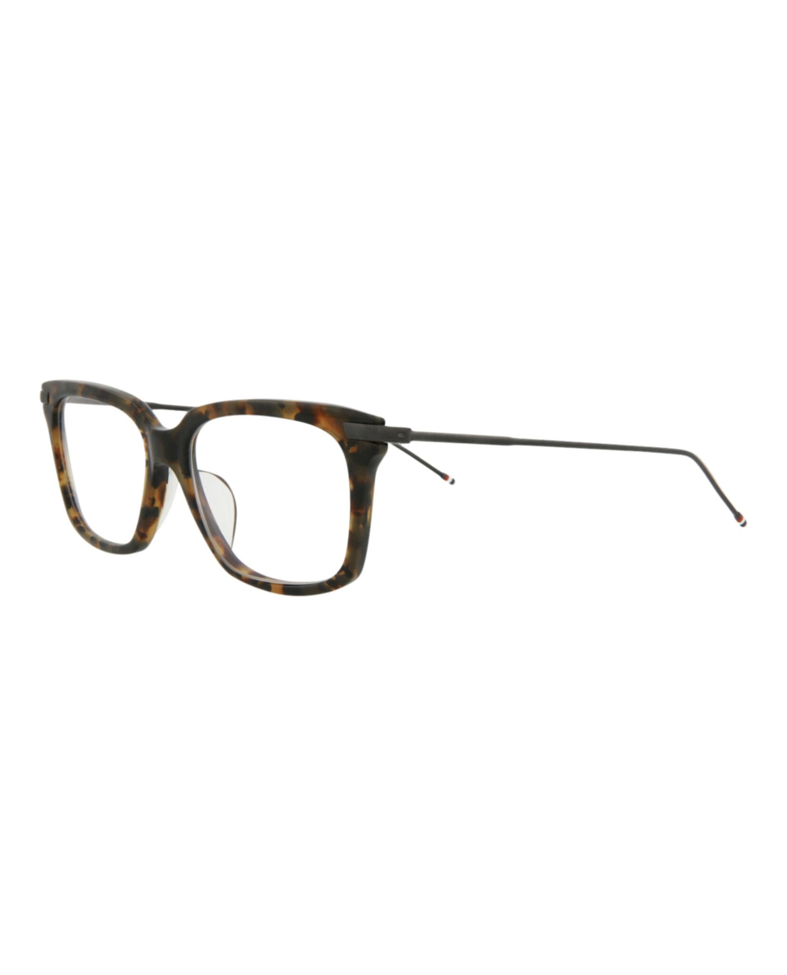 Thom Browne Square Acetate Optical Frames | Grey Multi