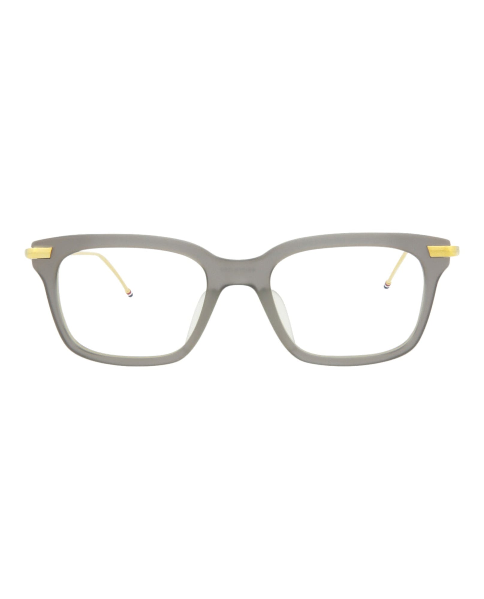 Thom Browne Square Acetate Optical Frames | Silver