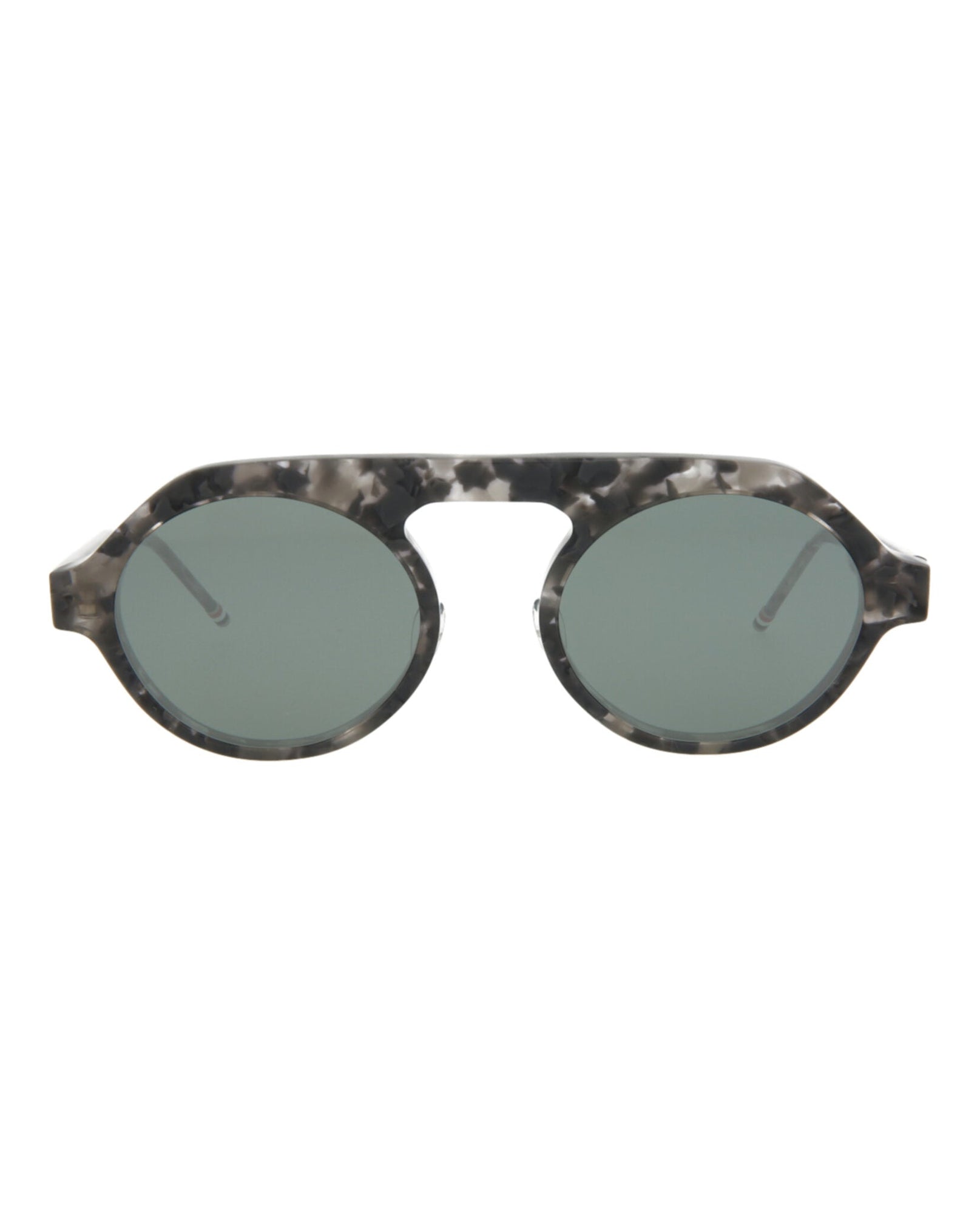 Thom Browne Round Acetate Sunglasses | Grey