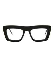 Thom Browne Square Acetate Optical Frames | Grey Multi