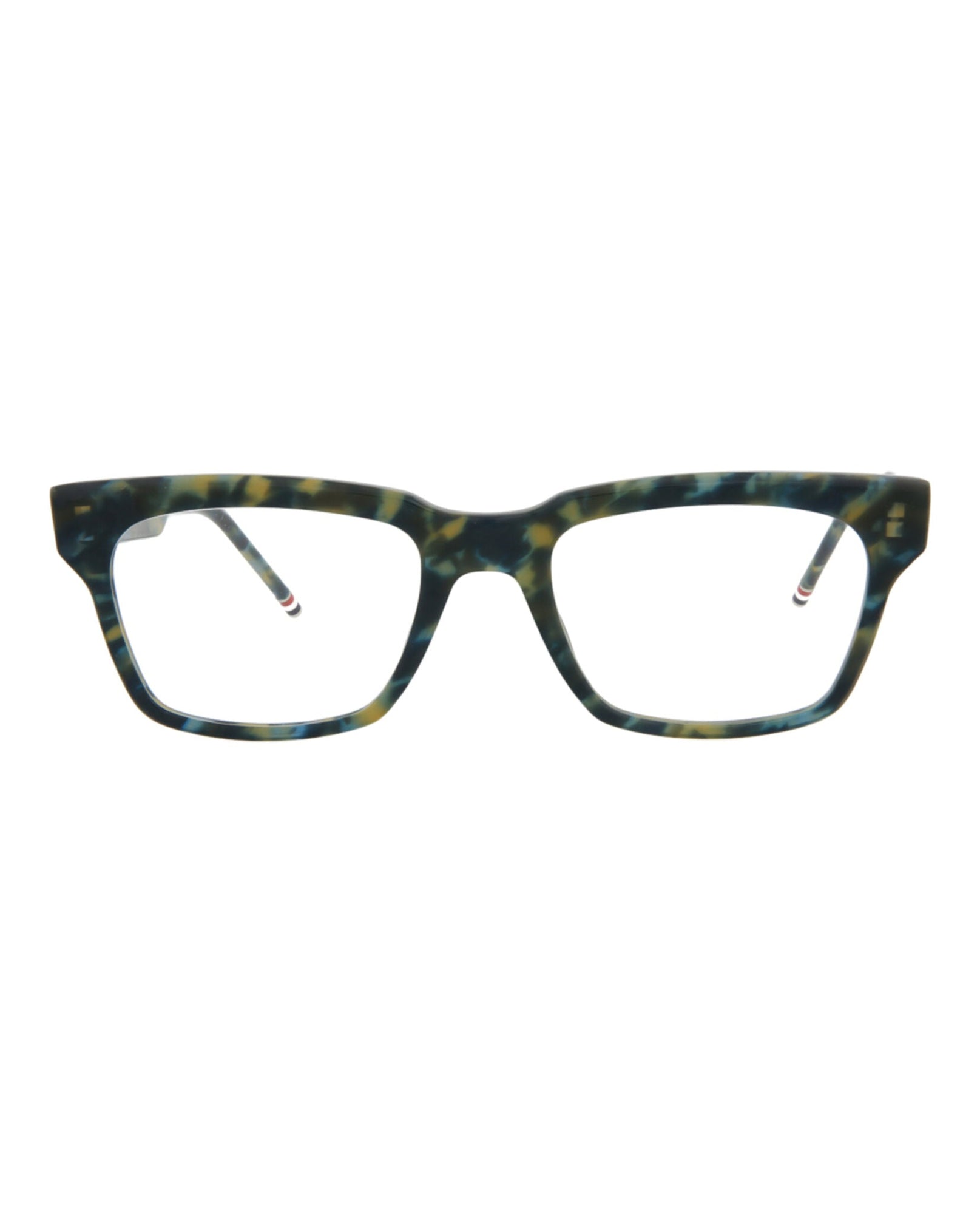 Thom Browne Square Acetate Optical Frames | Grey/Gold