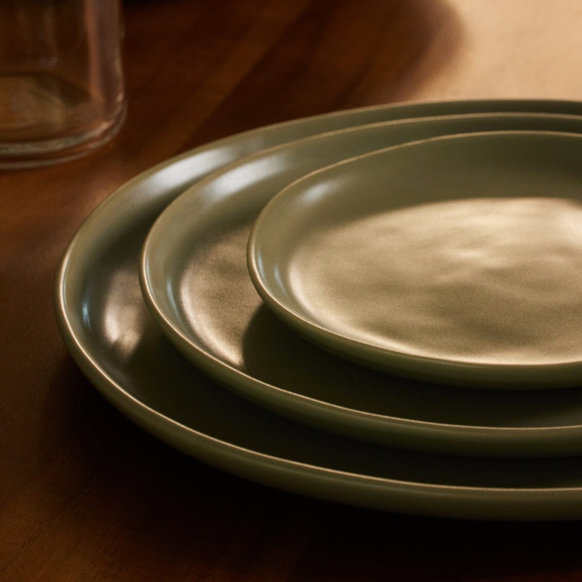 Dessert Plates | Beachgrass Green