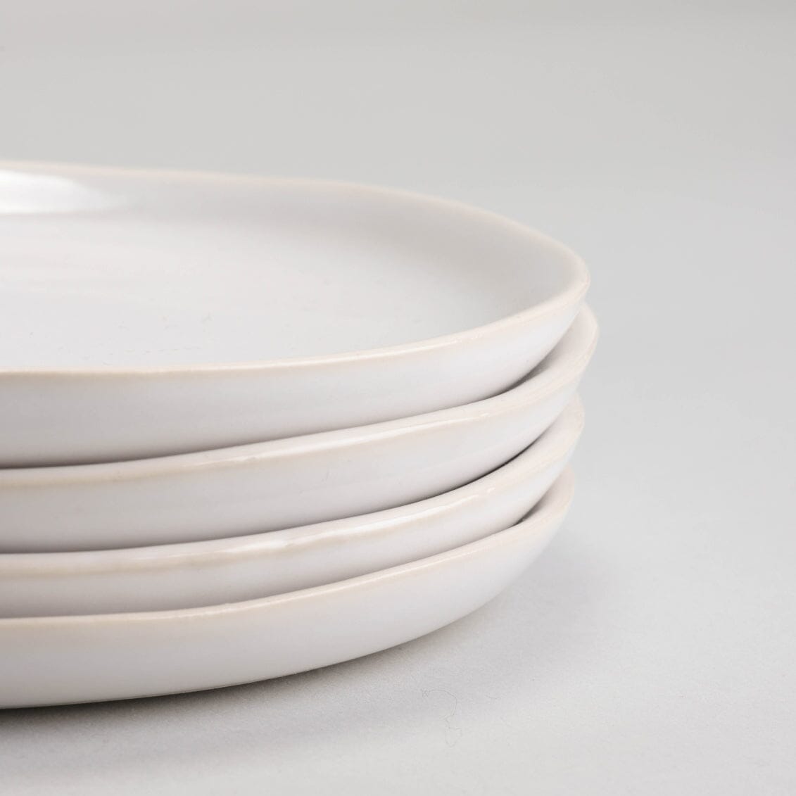 Dinner Plates | Pearl White